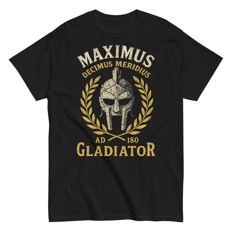 Camisetas: Máximus Decimus Meridius Gladiador