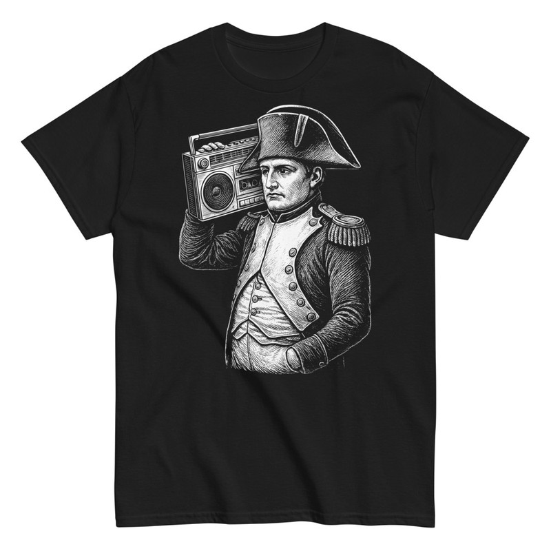 Camisetas: Napoleón con Boombox Divertida