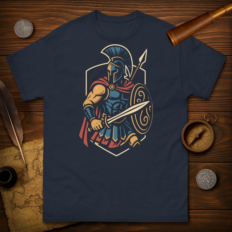 Camisetas: Guerrero Espartano Épico