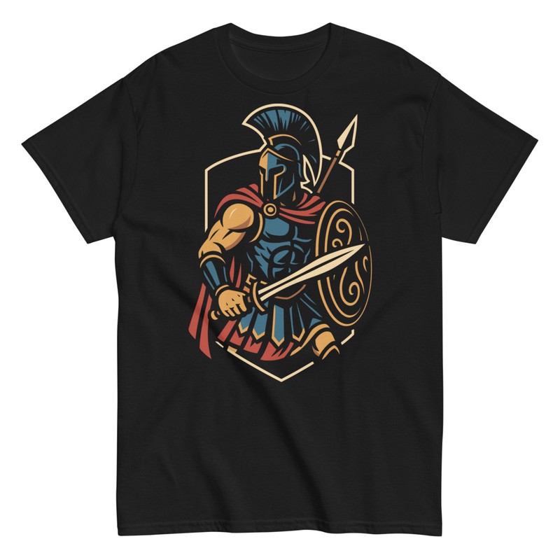 Camisetas: Guerrero Espartano Épico