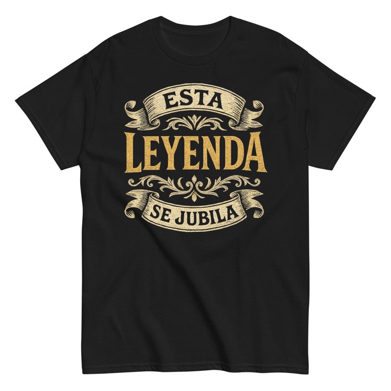 Camisetas: Leyenda Se Jubila Ornamental