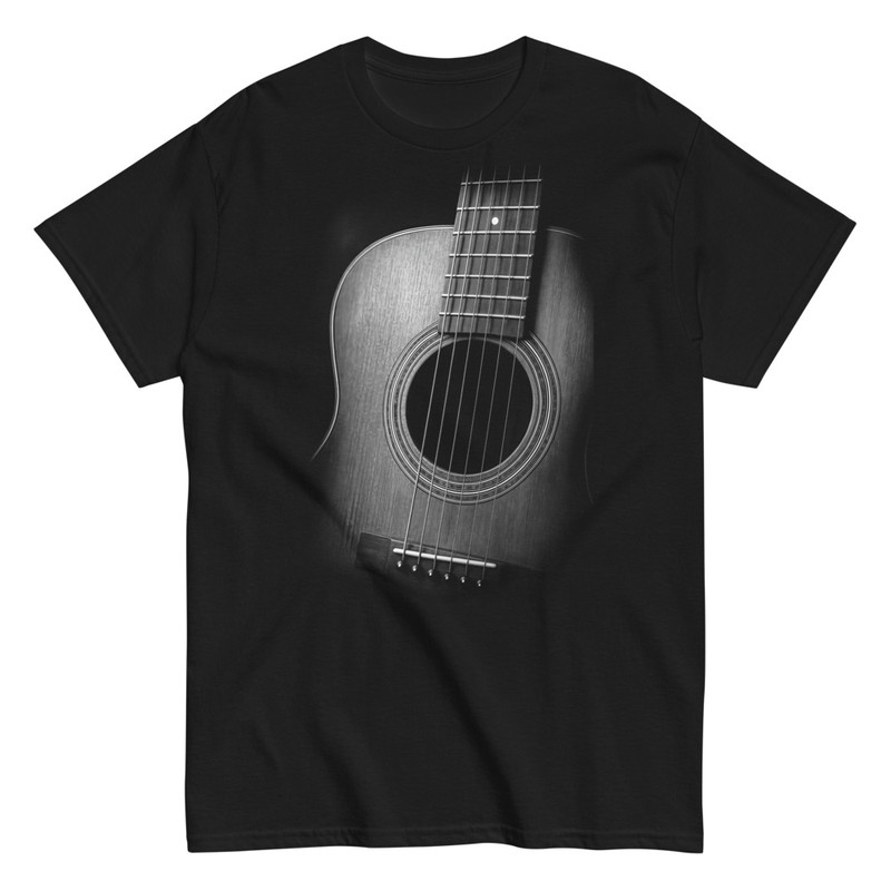 Camisetas: Diseño Guitarra Acústica