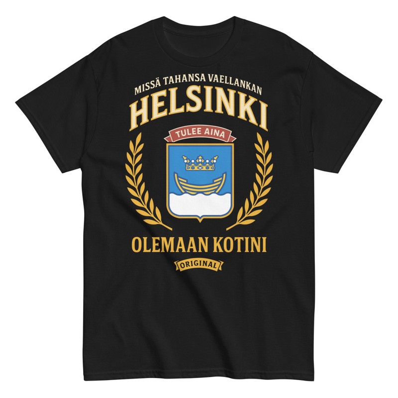 Camisetas: Helsinki Siempre Mi Hogar
