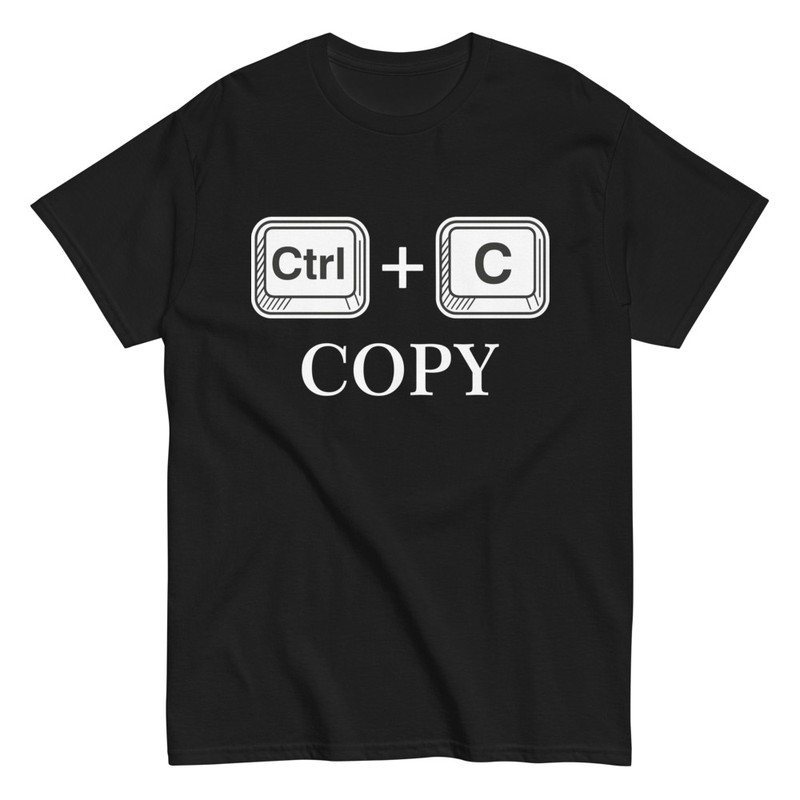 Camisetas: Copiar Ctrl+C de Tal Padre Tal Hijo