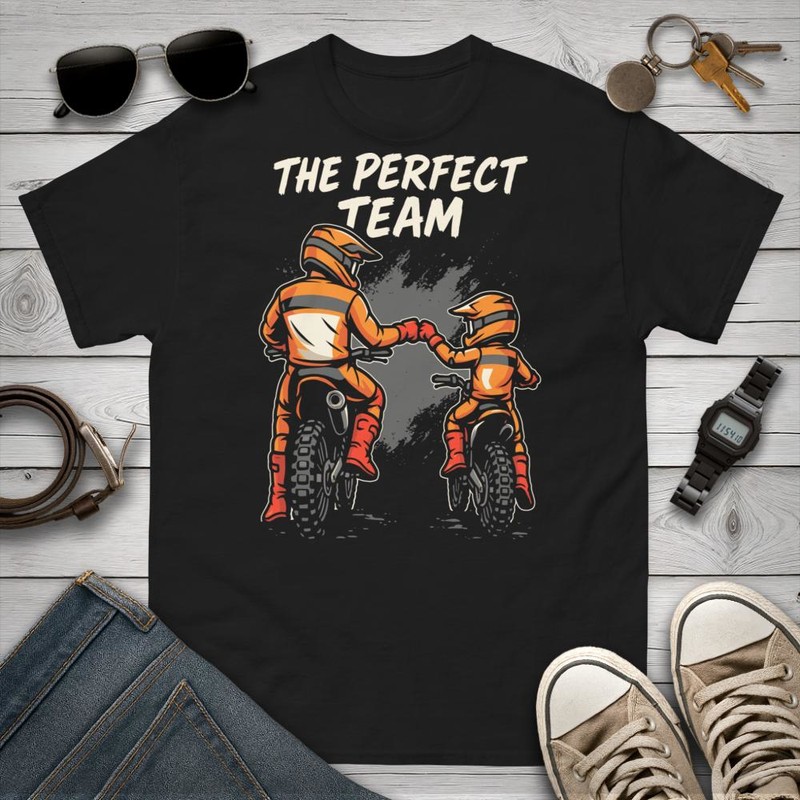 Camisetas: Motocross Padre e Hijo Team