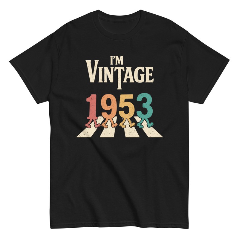 Camisetas: Vintage 1953 72 Años Abbey Road