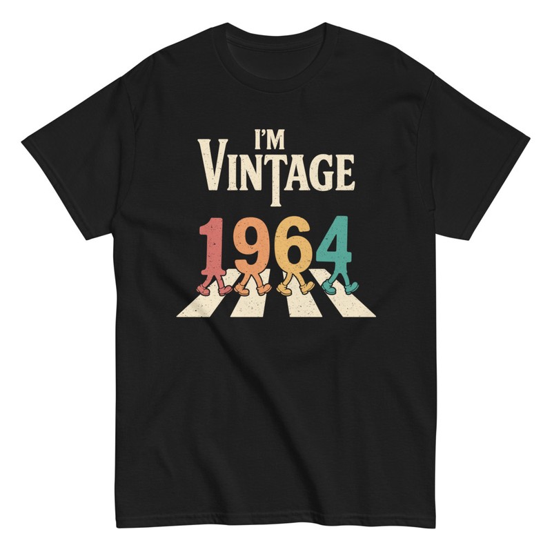 Camisetas: Vintage 1964 61 Años Abbey Road