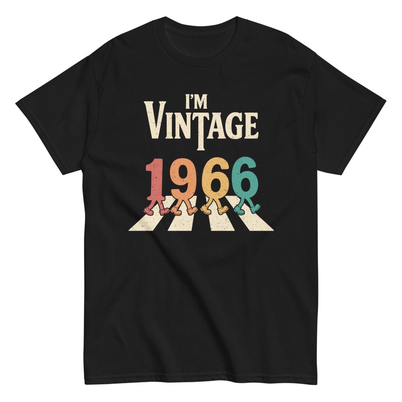 Camisetas: Vintage 1966 59 Años Abbey Road