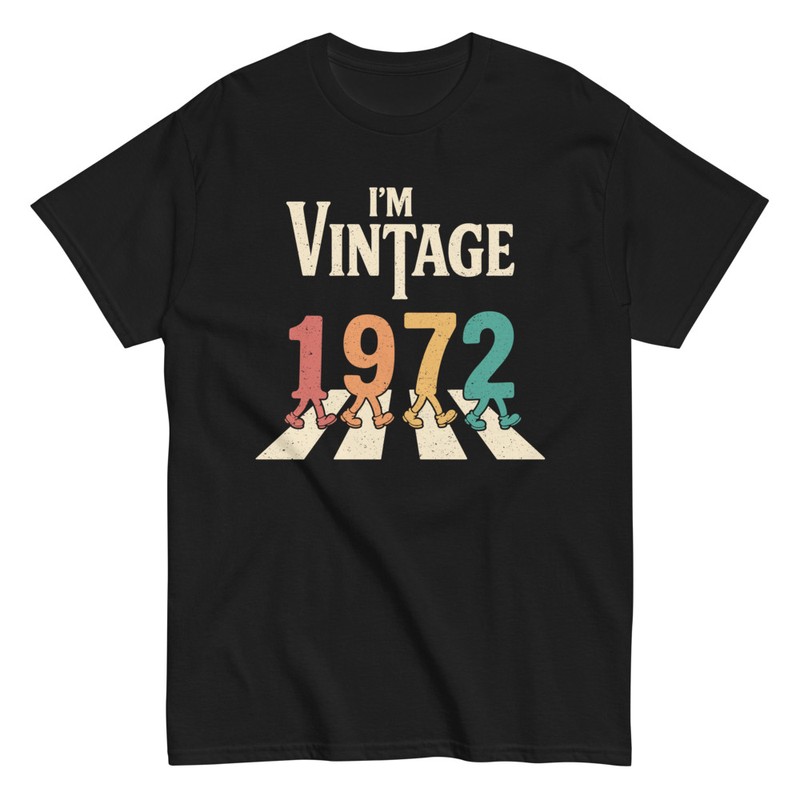 Camisetas: Vintage 1972 53 Años Abbey Road