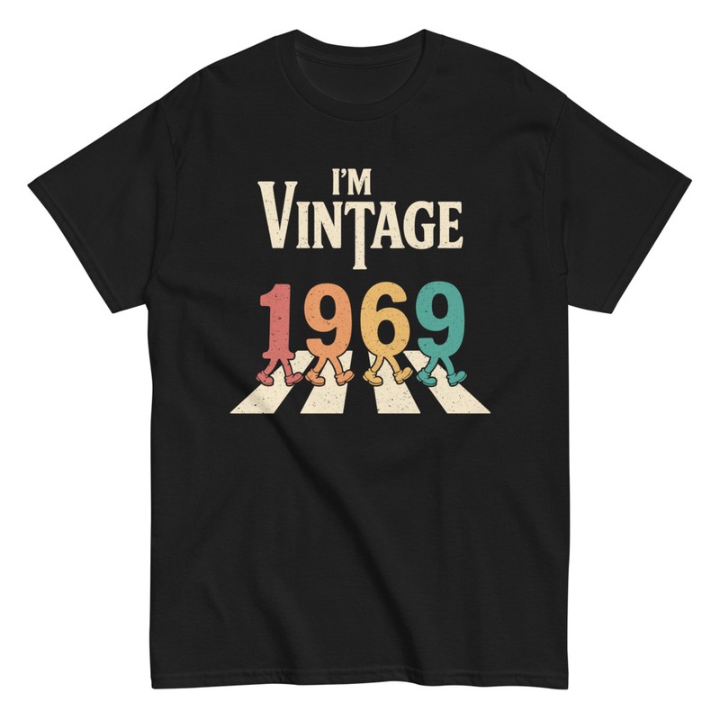 Camisetas: Vintage 1969 56 Años Abbey Road