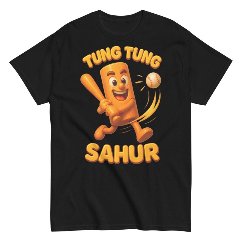 Camisetas: Tung Tung Sahur Beisbol Gracioso