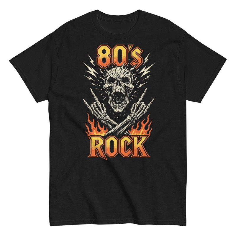 Camisetas: 80s Rock Heavy Metal