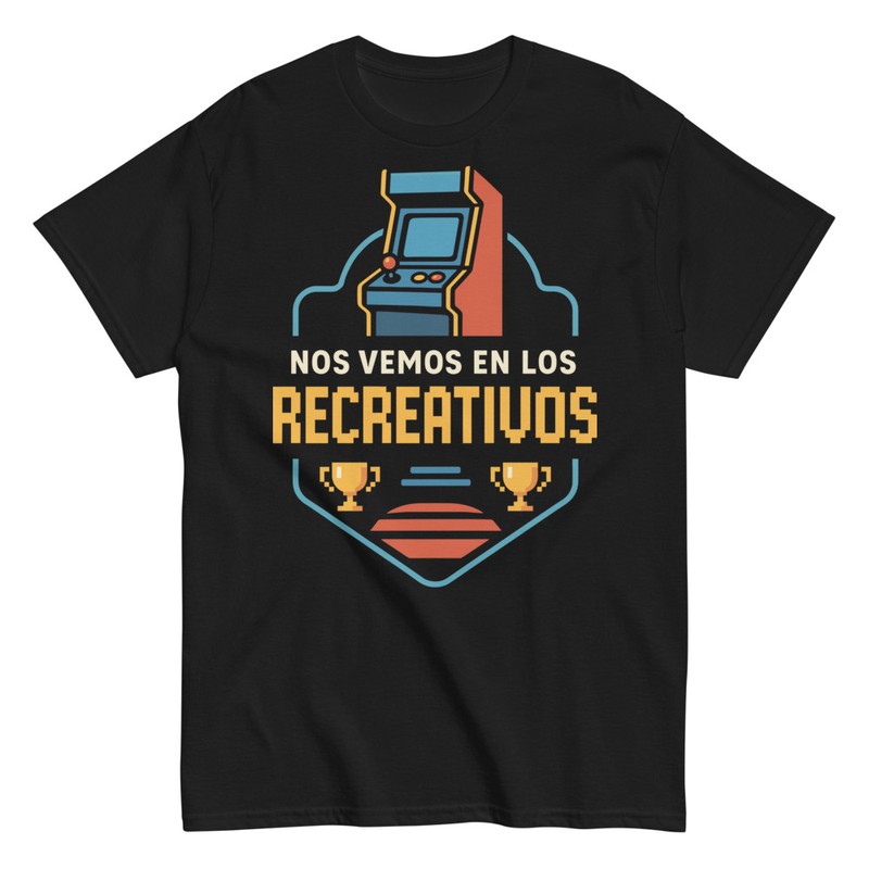 Camisetas: Nos Vemos en los Recreativos Arcade