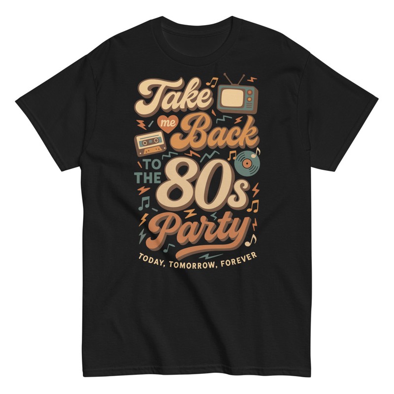 Camisetas: Take Me Back to the 80s Party