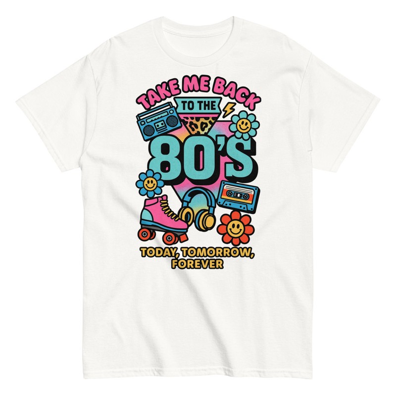 Camisetas: Take Me Back To The 80s Vintage