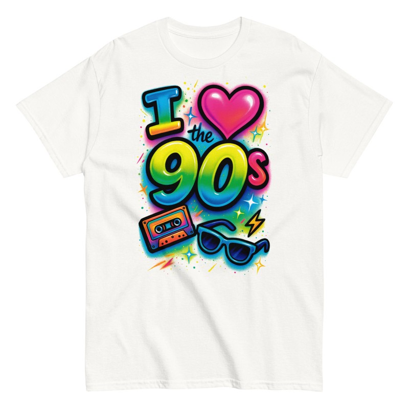 Camisetas: I Love 90s Graffiti