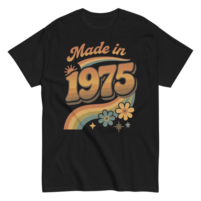 Camisetas: Made in 1975 Retro Vintage