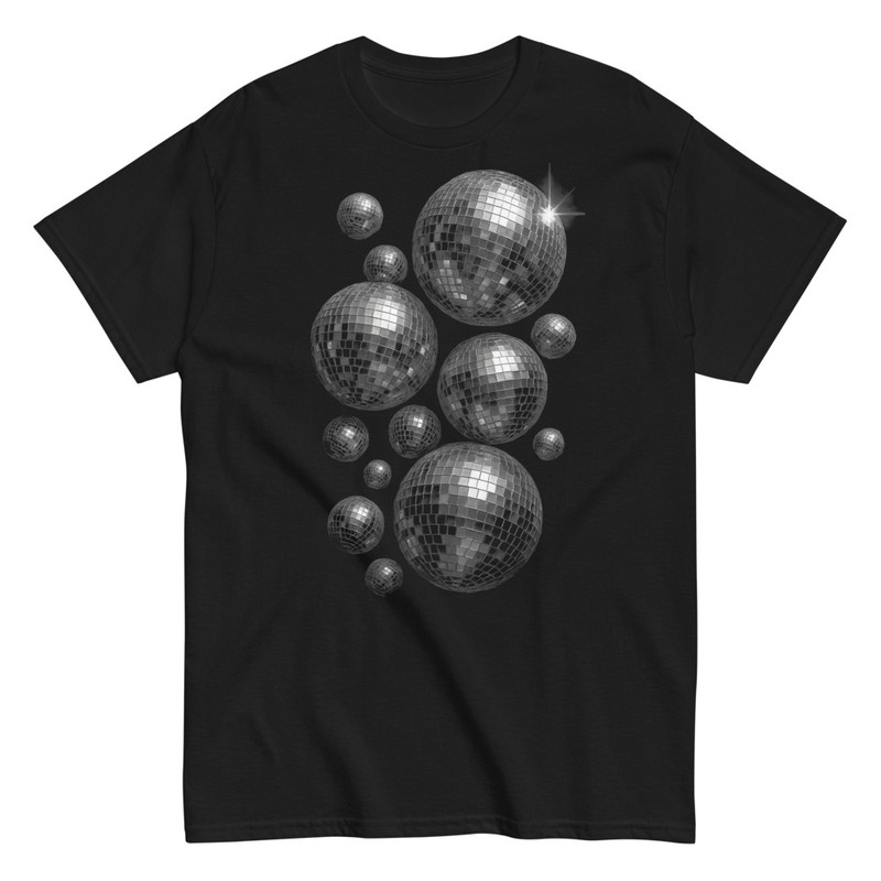 Camisetas: Bolas Disco 70s
