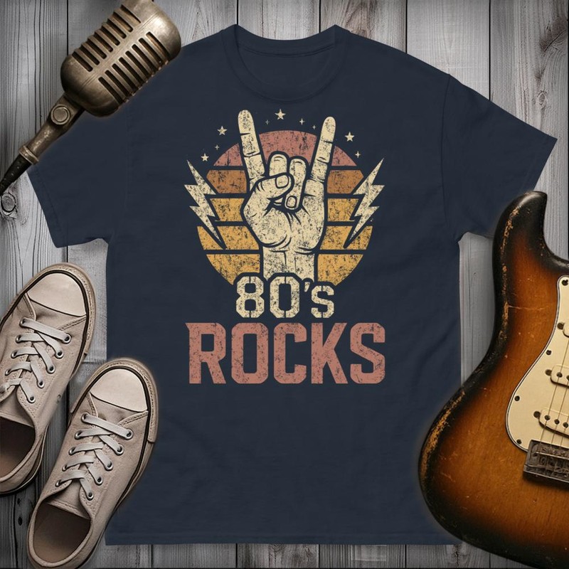 Camisetas: 80s Rocks Heavy Metal