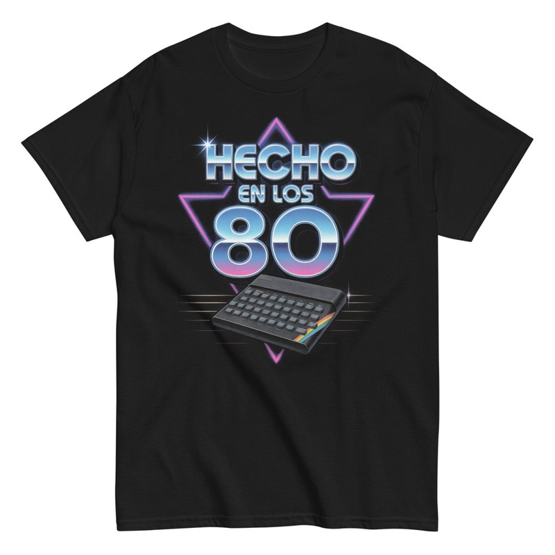 Camisetas: Hecho en los 80 Spectrum