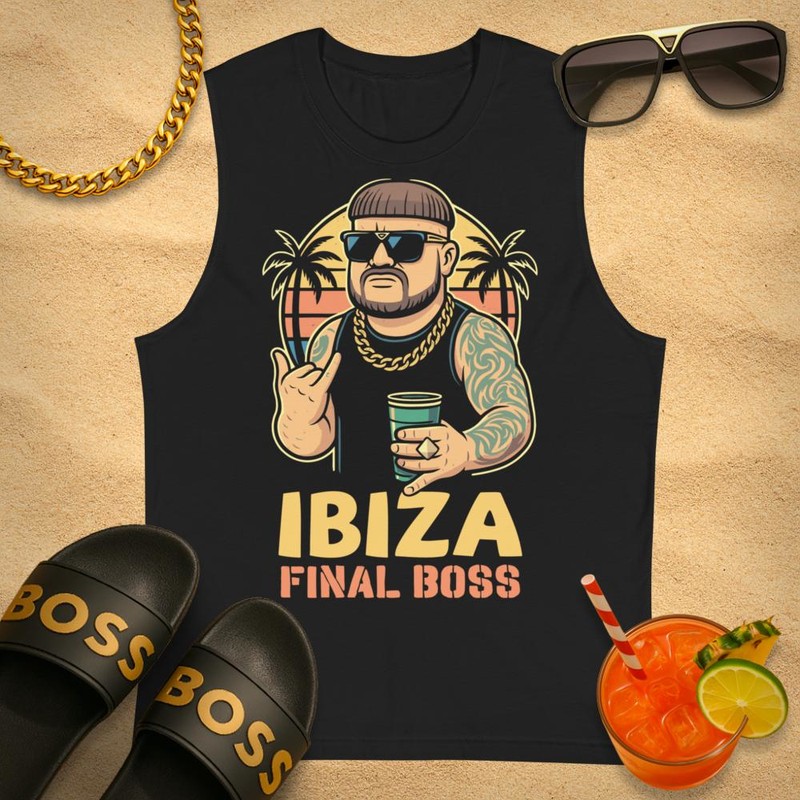 Camisetas: Camiseta sin mangas Ibiza Final Boss