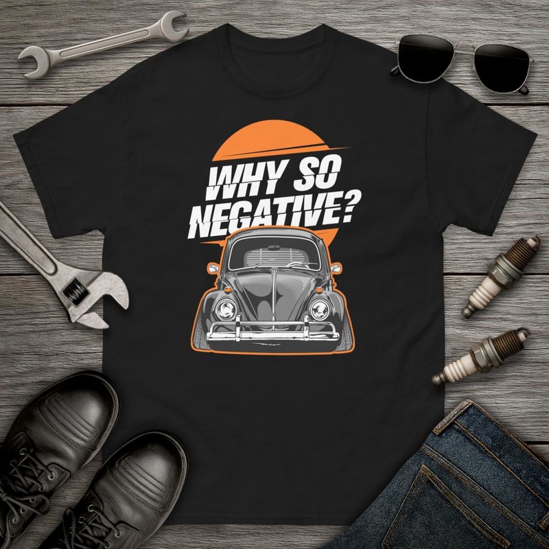 Camisetas: Why So Negative? VW Beetle Tuning