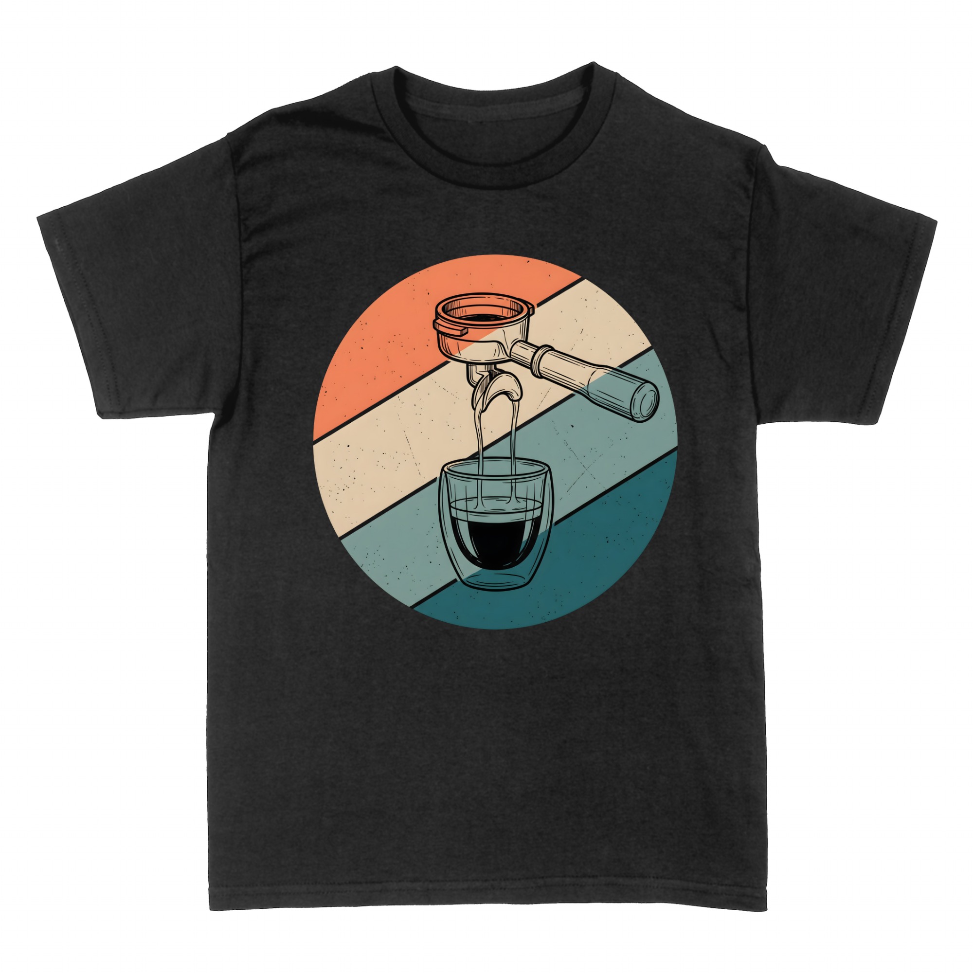Camisetas: Caf&eacute; Espresso Vintage para Pap&aacute; Abuelo