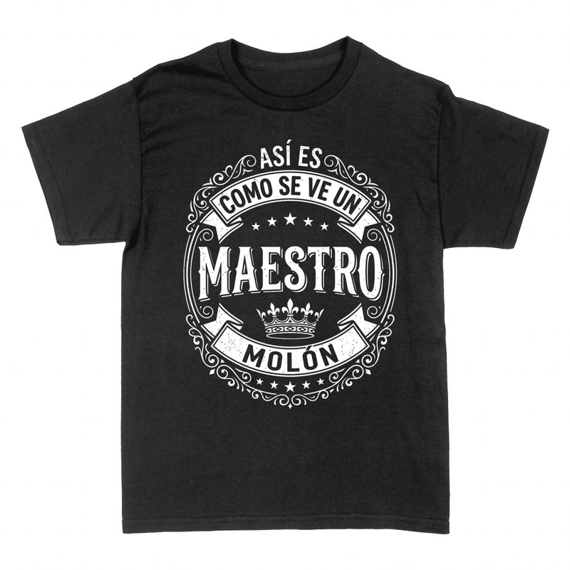Camisetas: As&iacute; es como se ve un maestro mol&oacute;n