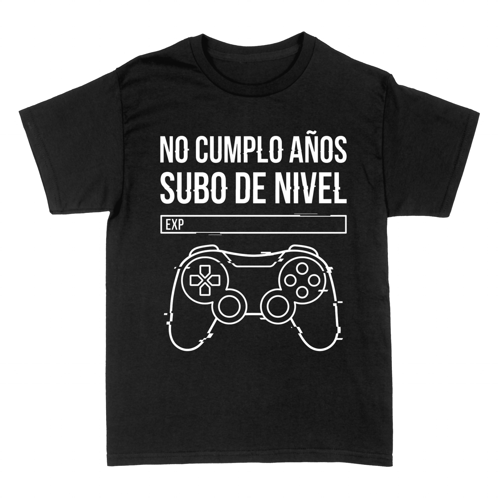 Camisetas: No cumplo a&ntilde;os, subo de nivel