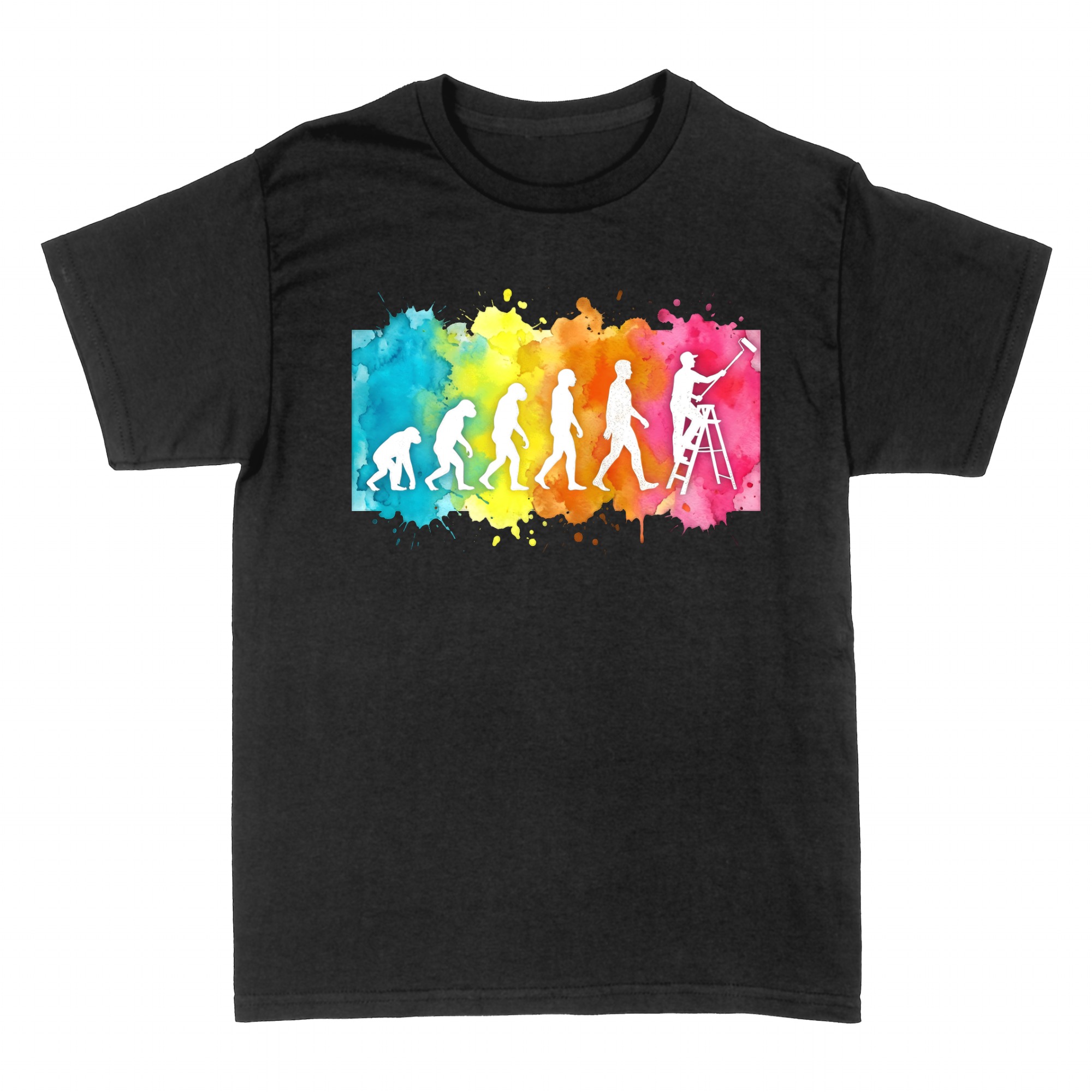 Camisetas: Evoluci&oacute;n del Pintor