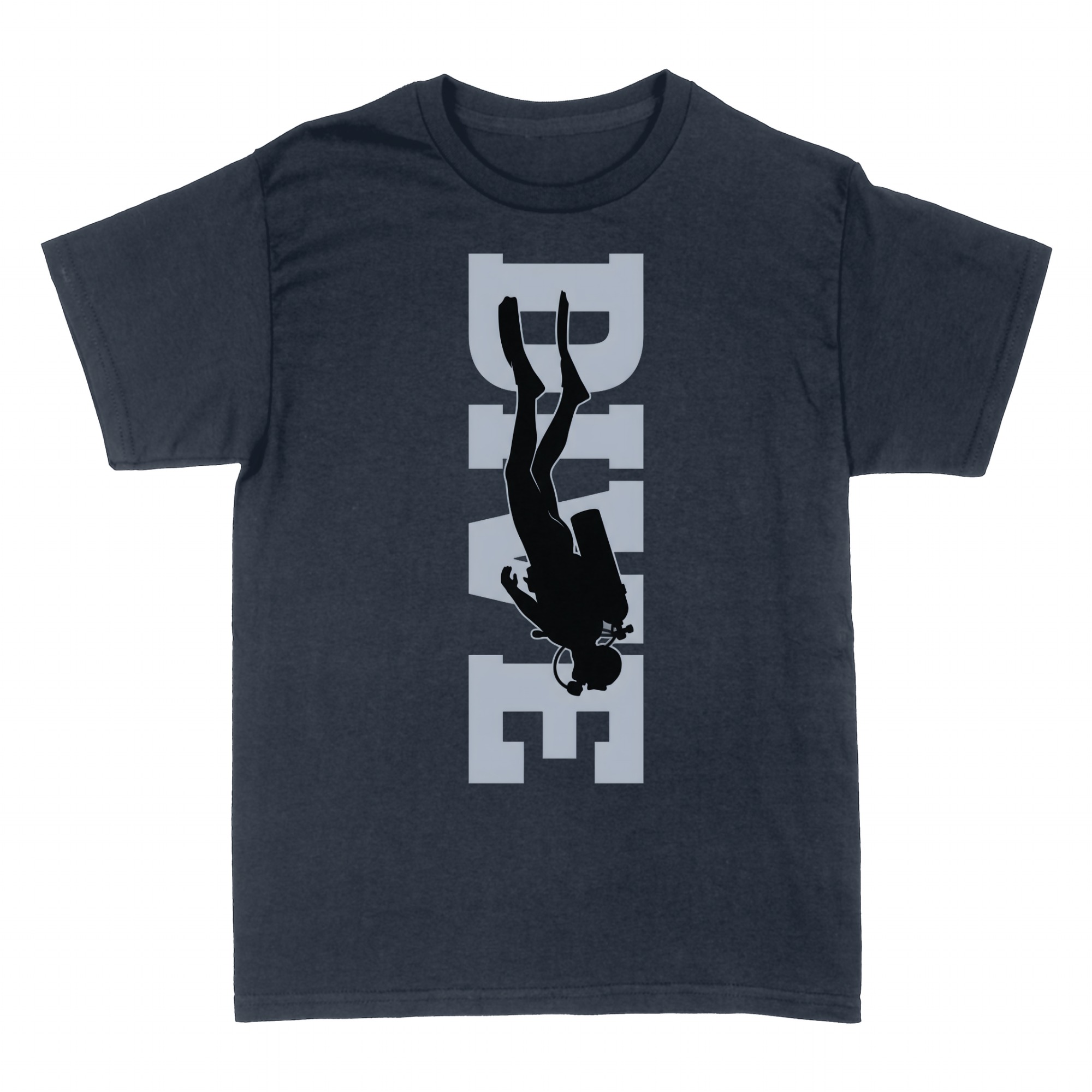Camisetas: DIVE Buceador Minimalista Scuba Oc&eacute;ano