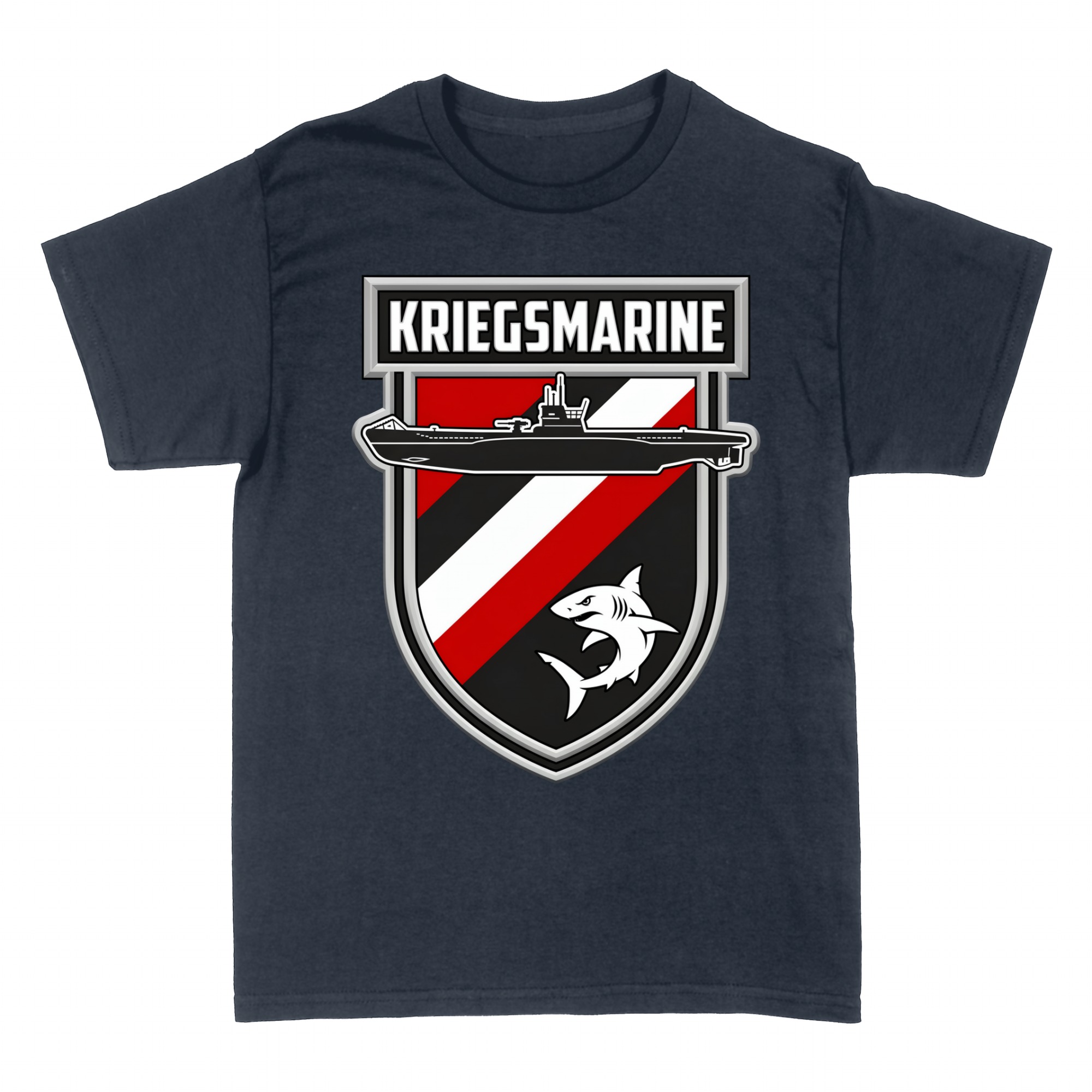 Camisetas: Emblema Hist&oacute;rico Submarino Kriegsmarine