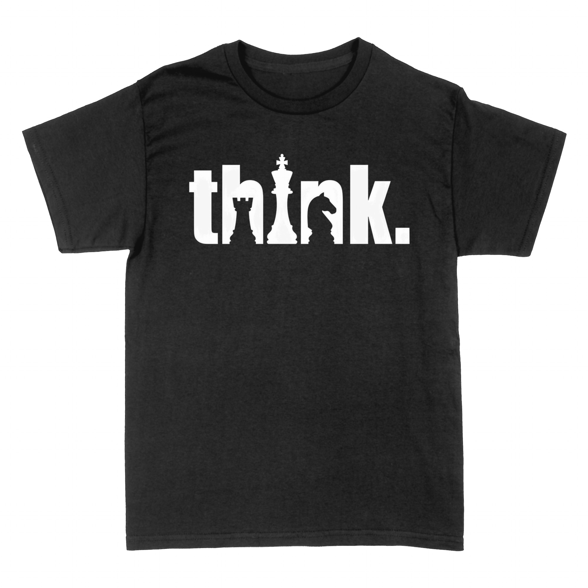 Camisetas: Camiseta Ajedrez Think