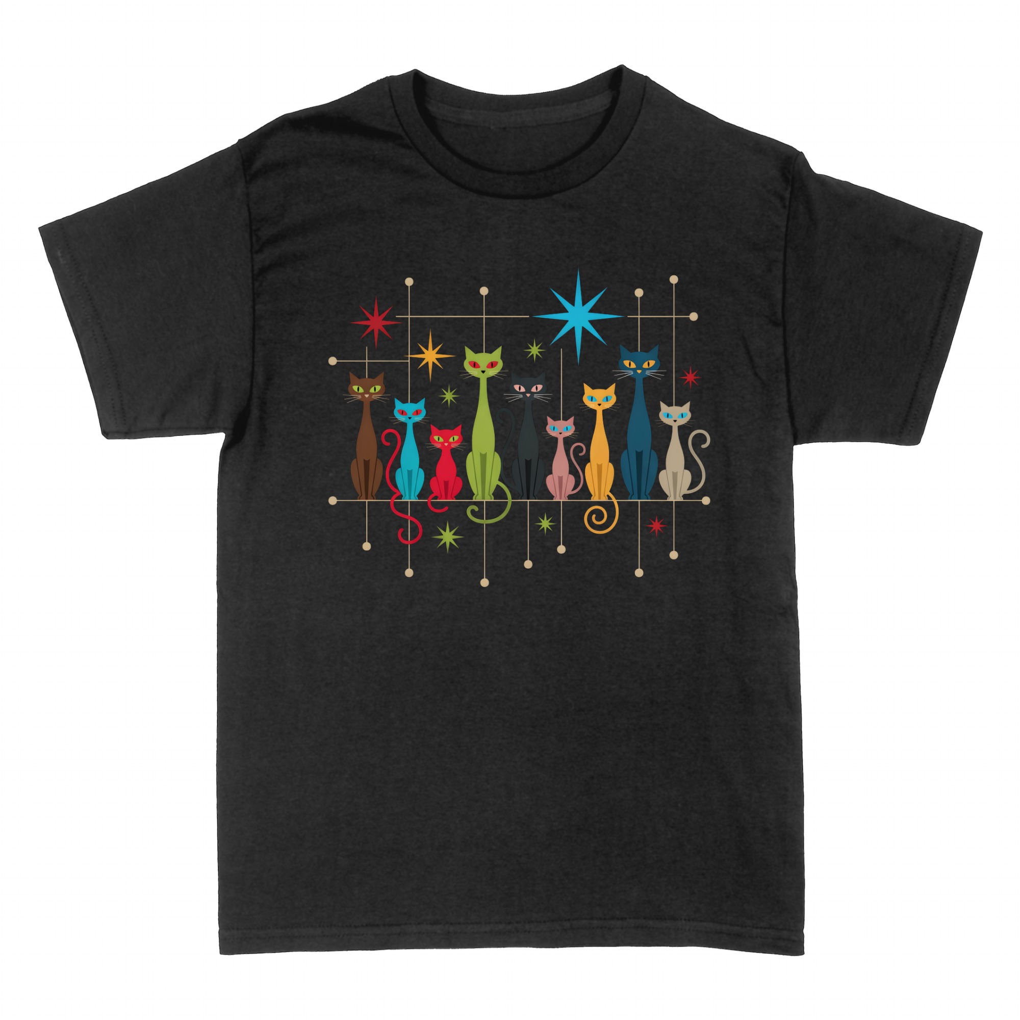 Camisetas: Gatos At&oacute;micos Veterinario