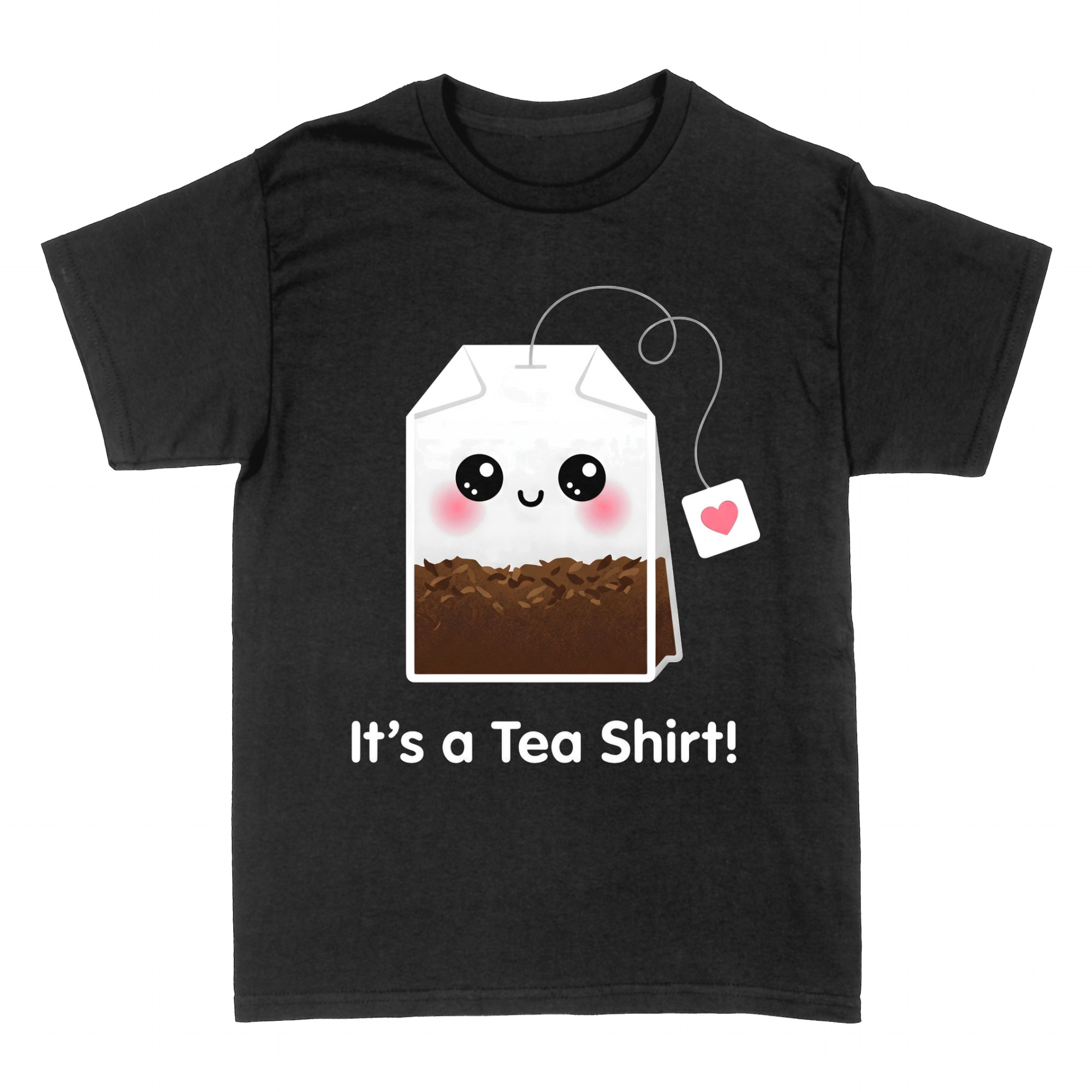 Camisetas: Camiseta Bolsita de T&eacute; Kawaii Divertida