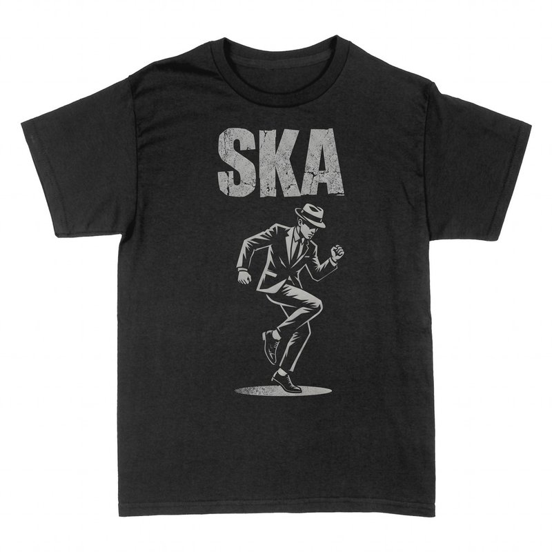 Camisetas: Bailarin Ska Rude Boy 2 Tone