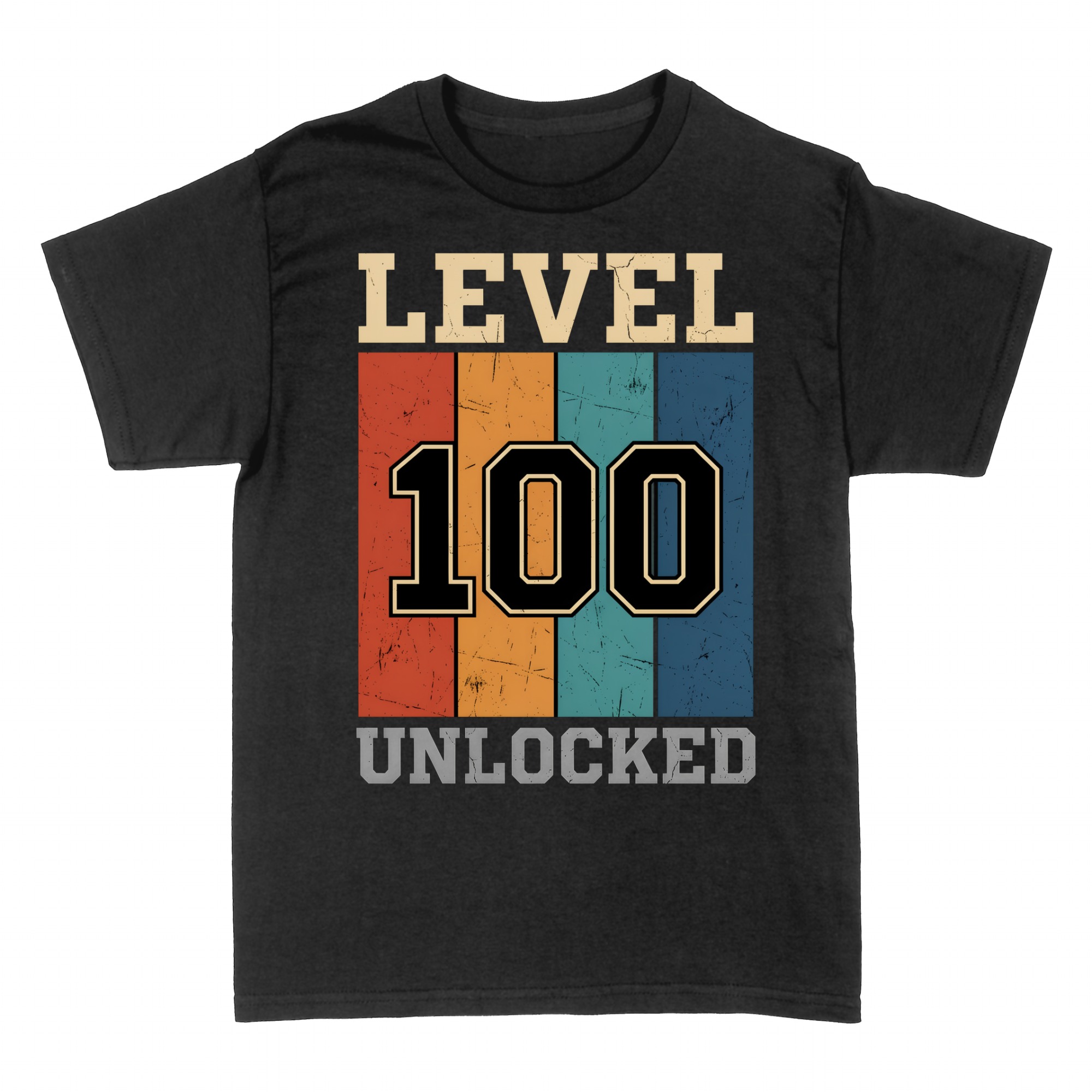 Camisetas: Level 100 desbloqueado, gamer retro
