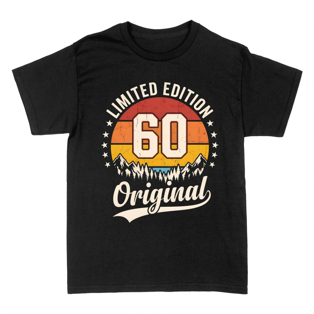 Camisetas: 60 cumplea&ntilde;os vintage Limited Edition