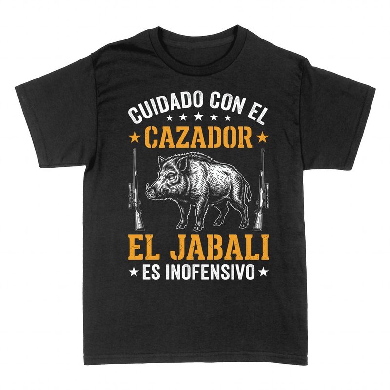 Camisetas: Cuidado con el cazador