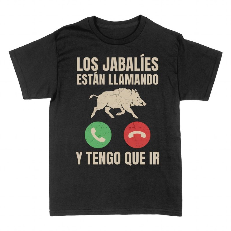 Camisetas: Los jabal&iacute;es est&aacute;n llamando