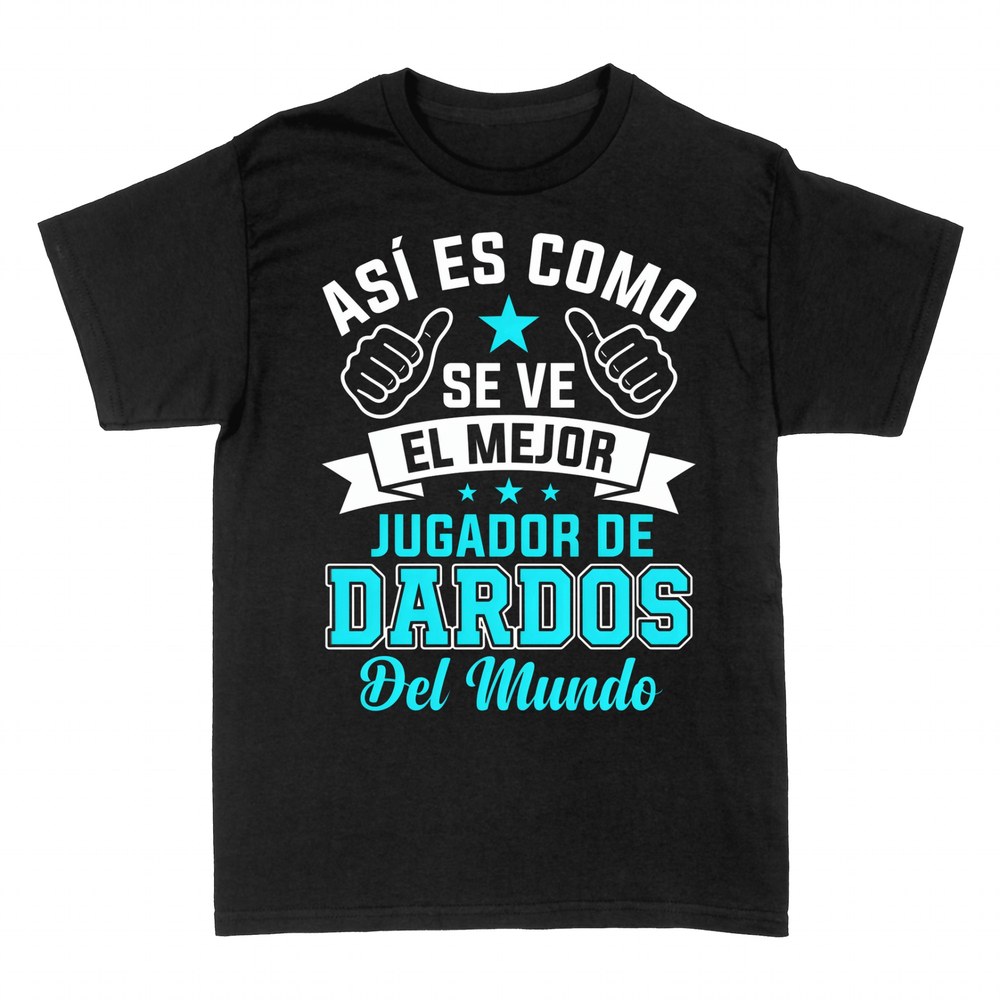 Camisetas: El mejor jugador de dardos del mundo
