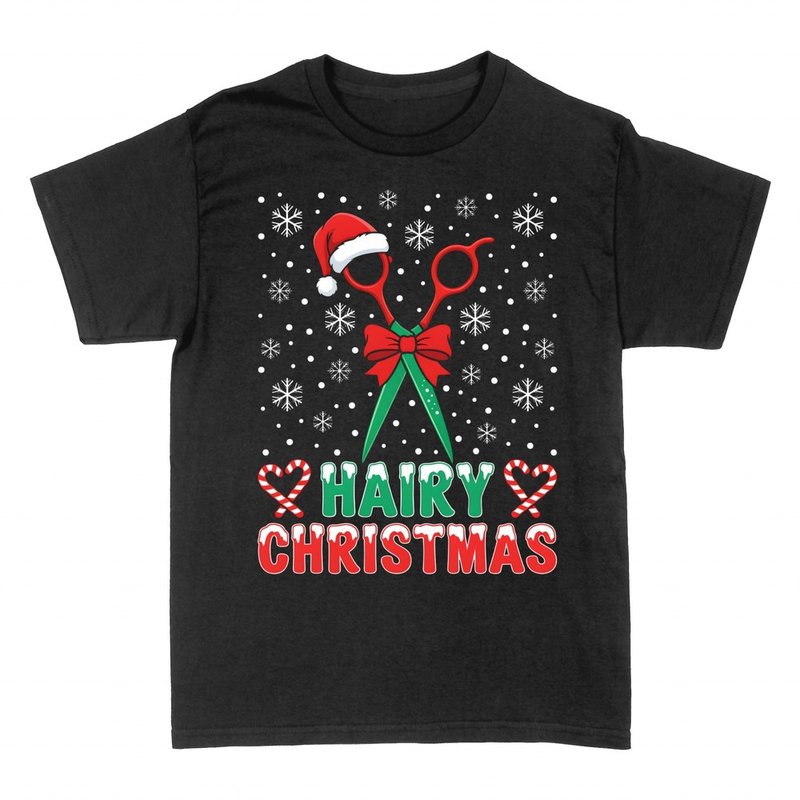 Camisetas: Peluquera navide&ntilde;a 