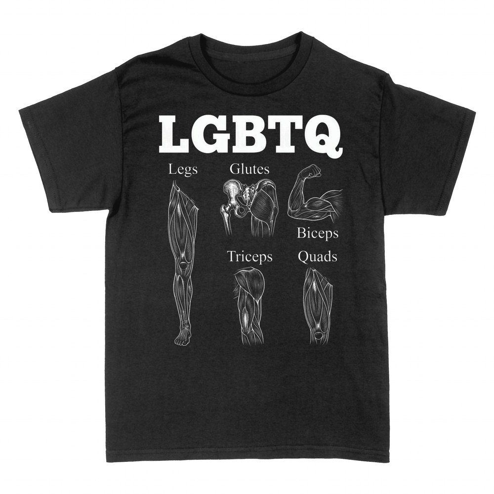 Camisetas: LGBTQ del gimnasio: m&uacute;sculos