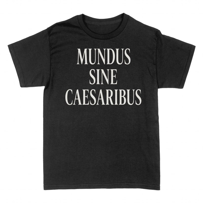 Camisetas: Lema latino mundo sin tiranos