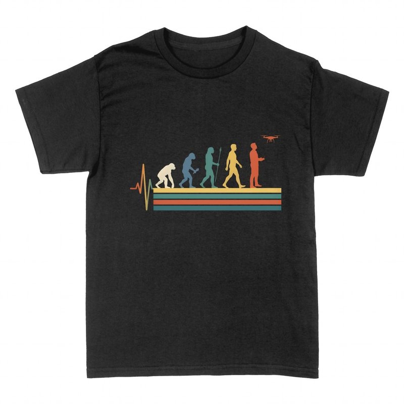 Camisetas: Evoluci&oacute;n del piloto de drones