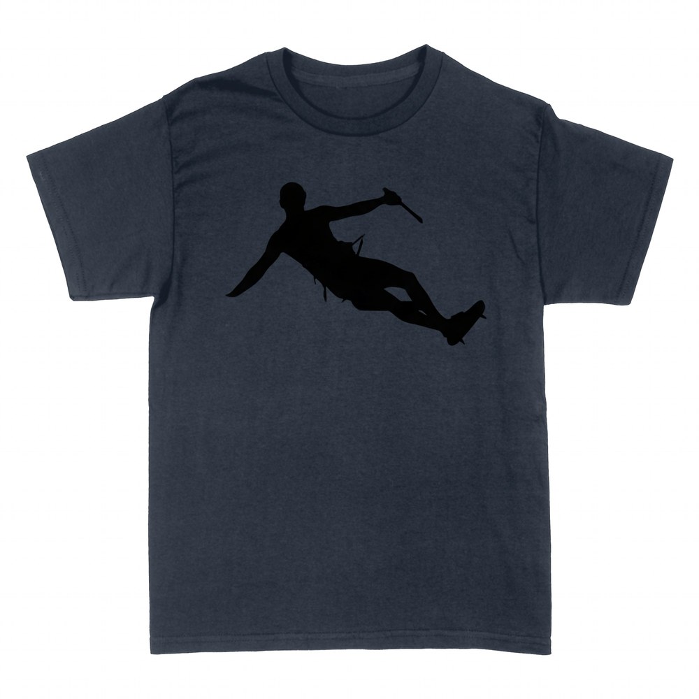 Camisetas: Silueta de wakeboard en acci&oacute;n