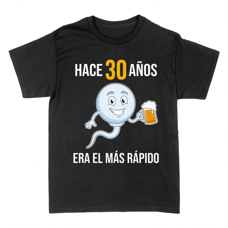 Camisetas: 30 cumplea&ntilde;os el m&aacute;s r&aacute;pido