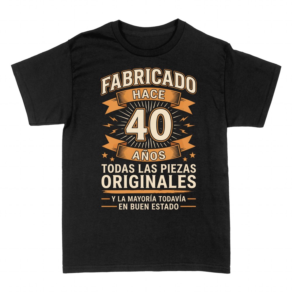 Camisetas: Fabricado hace 40 a&ntilde;os piezas originales