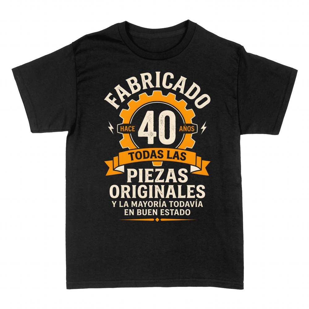 Camisetas: Fabricado hace 40 a&ntilde;os piezas originales