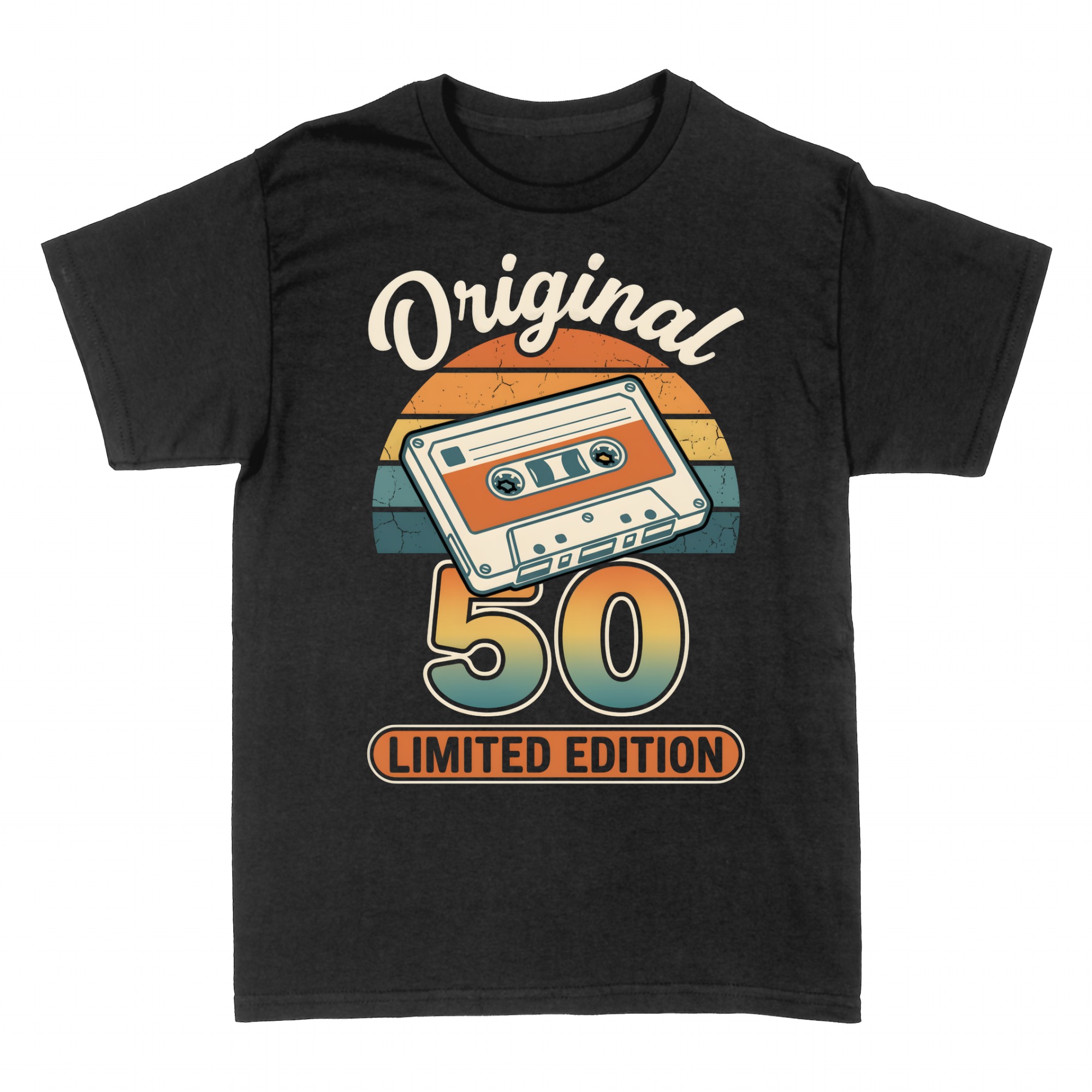 Camisetas: 50 casete retro cumplea&ntilde;os